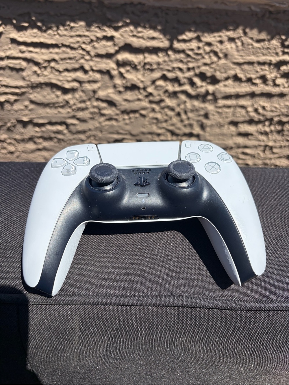 Sony Play Station 5 DualSense Wireless Controller in White and Black